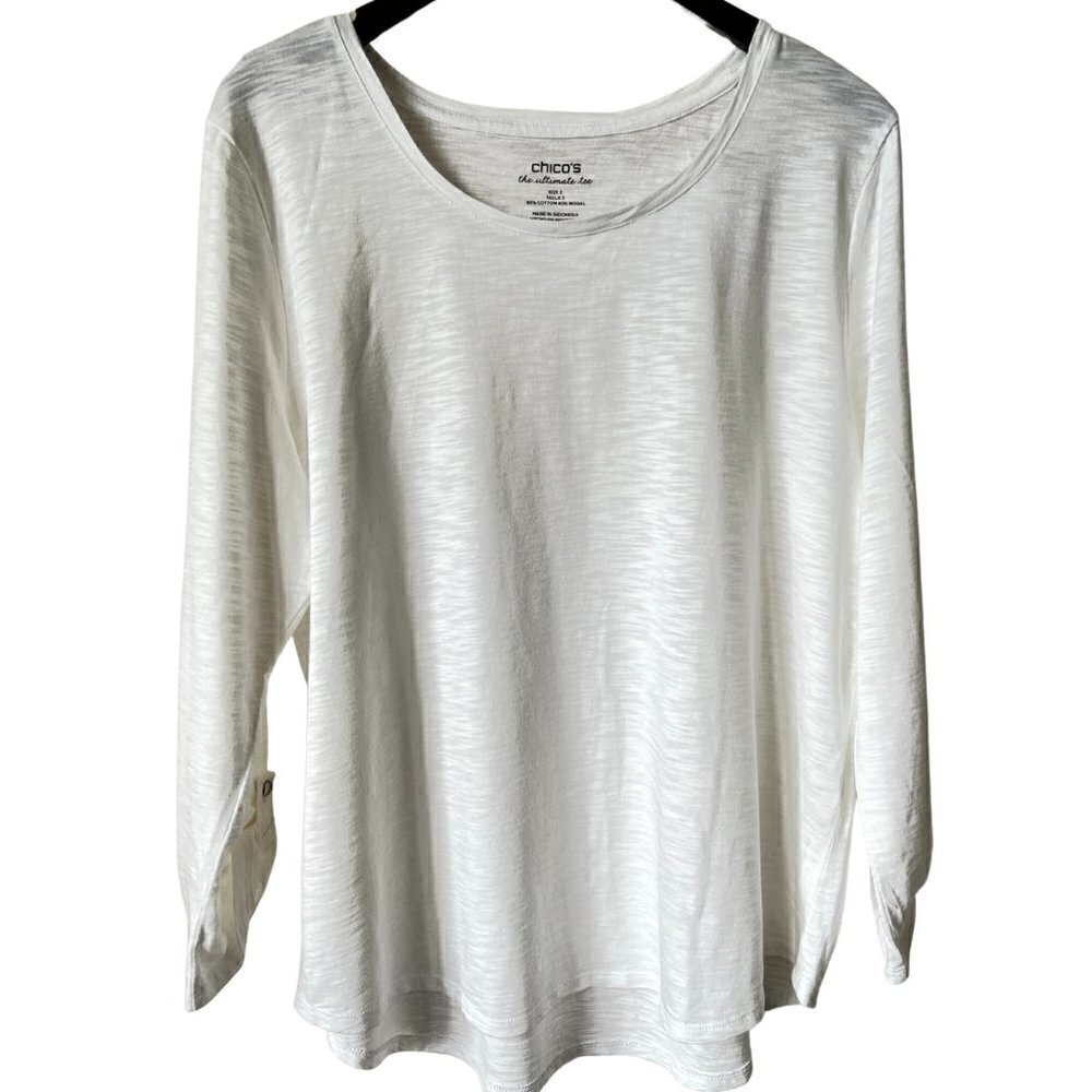 Chico's "The Ultimate Tee", Chico's Size 3